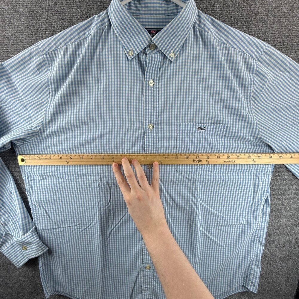 Vineyard Vines Large Button-Down Nylon Spandex Ch… - image 6